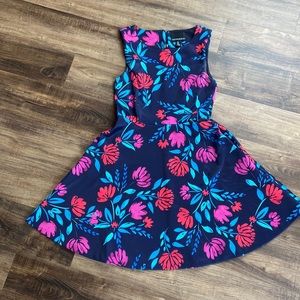 Cynthia Rowley floral sleeveless dress